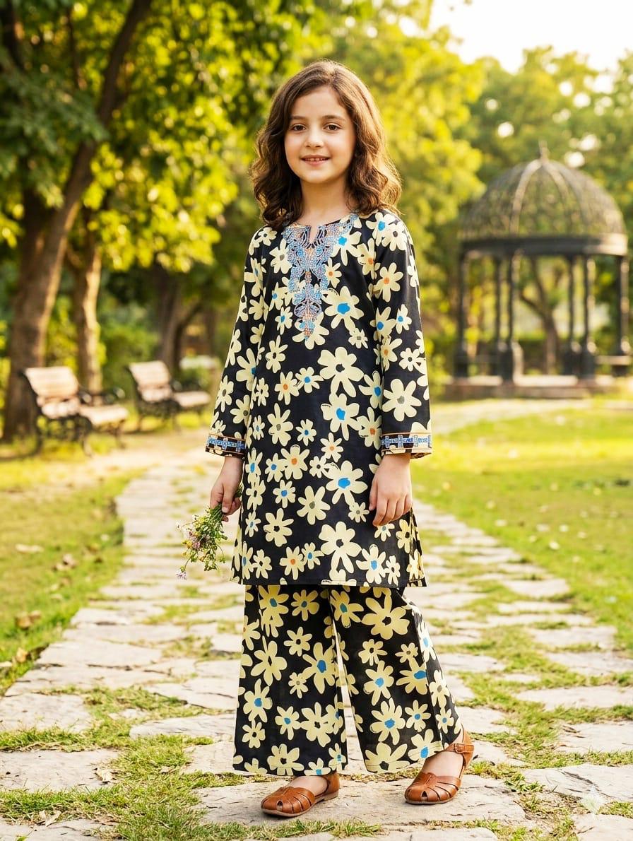 Kids Lawn Collection Pakistan – Summer Girls Dresses | Perfect Collection